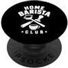 Hobby Guild Co. Home Barista Club Vintage Minimalista Hobby Team Gruppo PopSockets PopGrip Adesivo