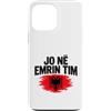 Kosovo UÇK Protest Designs Custodia per iPhone 13 Pro Max Jo Në Emrin Tim UÇK Protesta Bandiera Albanese del Kosovo