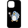 MathWare Custodia per iPhone 13 Pro Max Freedo Penguin LINUX-LIBRE Linux OS Informatica Geek