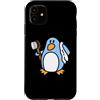 MathWare Custodia per iPhone 11 Freedo Penguin LINUX-LIBRE Linux OS Informatica Geek