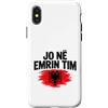 Kosovo UÇK Protest Designs Custodia per iPhone X/XS Jo Në Emrin Tim UÇK Protesta Bandiera Albanese del Kosovo