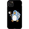 MathWare Custodia per iPhone 11 Pro Max Freedo Penguin LINUX-LIBRE Linux OS Informatica Geek