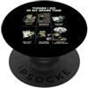 Fantasy Book Reader Humor & Bookish Frog Cose che faccio nel mio tempo libero leggendo libri fantasy Frog PopSockets PopGrip Adesivo