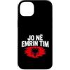 Kosovo UÇK Protest Designs Custodia per iPhone 14 Plus Jo Në Emrin Tim UÇK Protesta Bandiera Albanese del Kosovo