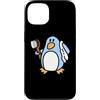 MathWare Custodia per iPhone 13 Freedo Penguin LINUX-LIBRE Linux OS Informatica Geek