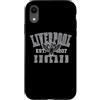 Desert Merch Liverpool England Shop Custodia per iPhone XR Stampa monocromatica con ali di fegato del Liverpool Inghilterra
