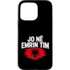 Kosovo UÇK Protest Designs Custodia per iPhone 15 Pro Max Jo Në Emrin Tim UÇK Protesta Bandiera Albanese del Kosovo