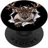 4CaribouLovers Divertente Caribù Sbirciando Carino Zoo Amante Animali PopSockets PopGrip Adesivo