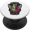 Lakelandwholesale1 Shirt Company Masterpiece Of Disfunction Horns Sharp Halo inclinato Grafica PopSockets PopGrip Adesivo