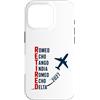Departure Days Aviation Retirement Custodia per iPhone 16 Pro Ritirato 2027 Alfabeto fonetico Pilota di aeroplano Pensionamento