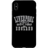 Desert Merch Liverpool England Shop Custodia per iPhone XS Max Stampa monocromatica con ali di fegato del Liverpool Inghilterra