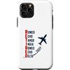 Departure Days Aviation Retirement Custodia per iPhone 11 Pro Ritirato 2027 Alfabeto fonetico Pilota di aeroplano Pensionamento