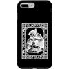 WOODBLOCK LOOK ART by Scarebaby Design Custodia per iPhone 7 Plus/8 Plus Vampiro medievale effetto legno per Halloween