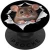 4MiceLovers Topi divertenti che sbirciano carino zoo amante degli animali PopSockets PopGrip Adesivo