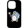 MathWare Custodia per iPhone 14 Pro Freedo Penguin LINUX-LIBRE Linux OS Informatica Geek