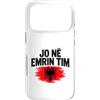 Kosovo UÇK Protest Designs Custodia per iPhone 17 Pro Jo Në Emrin Tim UÇK Protesta Bandiera Albanese del Kosovo