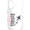 Departure Days Aviation Retirement Custodia per iPhone 17 Ritirato 2027 Alfabeto fonetico Pilota di aeroplano Pensionamento