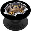 4FalconLovers Divertente falco che sbircia carino zoo amante degli animali PopSockets PopGrip Adesivo