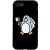 MathWare Custodia per iPhone SE (2020) / 7/8 Freedo Penguin LINUX-LIBRE Linux OS Informatica Geek