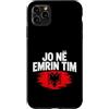 Kosovo UÇK Protest Designs Custodia per iPhone 11 Pro Max Jo Në Emrin Tim UÇK Protesta Bandiera Albanese del Kosovo