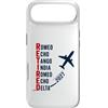 Departure Days Aviation Retirement Custodia per iPhone Air Ritirato 2027 Alfabeto fonetico Pilota di aeroplano Pensionamento