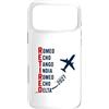 Departure Days Aviation Retirement Custodia per iPhone 17 Pro Max Ritirato 2027 Alfabeto fonetico Pilota di aeroplano Pensionamento