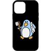 MathWare Custodia per iPhone 12 mini Freedo Penguin LINUX-LIBRE Linux OS Informatica Geek