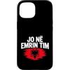 Kosovo UÇK Protest Designs Custodia per iPhone 15 Jo Në Emrin Tim UÇK Protesta Bandiera Albanese del Kosovo