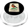 Birdwatcher Birding Guide Backyard Natur American Robin Bird Watching Regali per Birders Spring PopSockets PopGrip per MagSafe