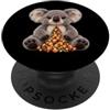 Stuffing Stuffie Thanksgiving Dinner Tur Koala peluche peluche peluche divertente carino amante PopSockets PopGrip Adesivo