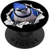 4BlueJayLovers Divertente Blue Jay Bird Sbirciando Carino Zoo Amante Animali PopSockets PopGrip Adesivo