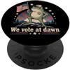 Voting Frog Dawn Voto divertente Rana Elezione patriottica Votazione PopSockets PopGrip Adesivo