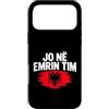 Kosovo UÇK Protest Designs Custodia per iPhone 17 Pro Max Jo Në Emrin Tim UÇK Protesta Bandiera Albanese del Kosovo