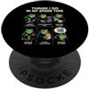 Specialty Espresso Coffee Humor & Barist Cose che faccio nel mio tempo libero Specialità Barista Coffee Frog PopSockets PopGrip Adesivo