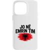 Kosovo UÇK Protest Designs Custodia per iPhone 14 Pro Max Jo Në Emrin Tim UÇK Protesta Bandiera Albanese del Kosovo