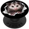 4OpossumLovers Divertente opossum che sbircia carino zoo amante degli animali PopSockets PopGrip Adesivo