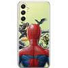 Ert Group custodia per cellulare per Samsung A34 5G originale e con licenza ufficiale Marvel, modello Spider Man 004 adattato in modo ottimale alla forma dello smartphone, parzialmente trasparente