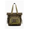 Desigual, Grande zaino Voyager multiposizione, Poliestere, Verde, U