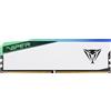 Patriot Ram DIMM DDR5 1x16GB Patriot Viper Elite 5 RGB 6000MHz CL30 1.35V Bianco [PVER516G60C30W]
