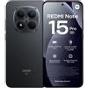 Xiaomi Redmi Note 15 Pro (512 GB, Nero, 6.83", Doppia SIM, 5G), Smartphone, Nero