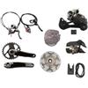 Generic Gruppo for mountain bike Di2 M9200 1x12 velocità | SW-M9250 IR/R, RD-M9250 SGS, CS-M9200 10-51T
