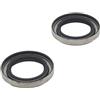 wmRTSZ Accessori 2 Pezzi di paraolio 0321466 Adatti for Motori fuoribordo da 33 35 40 48 50 55 60 65 70 CV 313337 318223 777531 86160 18-2059