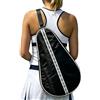 Generico Per Racchetta Da Tennis Regolabile Imbottita Portatile Con Zip E | Borsa Racchetta Tennis Paddle con Tasca Per Palestra Club Stadio Spiaggia Campo Torneo