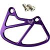 CAZSTYK Piastra Protezione per l ' Equitazione | Copertura per ruota dentata per aggiornamento bici, accessorio protezione in metallo, telaio aperto, due viti