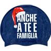 Swimxwin Cuffia Nuoto in Silicone Anche A Te E Famiglia | Alta Aderenza | Divertente cuffia da nuoto da donna, originale, allenamento intensivo, sport acquatici, acque aperte, aquagym, master club