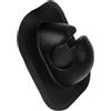 Luxshiny Supporto Fermapagaia per Kayak Montato a Ponte, PVC Nero | Fissaggio per Pagaia e Scafo Rigido, Gestione dello Spazio Sul Ponte, per Canoe e Pescatori a Pagaia