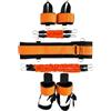 Baoblaze di Resistenza con Cintura e Polsini Indossabile Fascia Fitness con Manico Regolabile Set di Fasce Resistenza 3 in 1 per Atleti, Palestra
