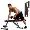 GartistGo Panca Pesi Pieghevole Multifunzione, Panca Allenamento Regolabile 8 Posizioni, Panca Palestra Casa 300 kg, Salvaspazio 80x43x26 cm