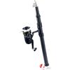 Speeron Canna da pesca telescopica compatta 150 cm con mulinello, lenza e accessori