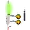 Generic Ricaricabile Canna Da Pesca Punta Luce Clip - Impermeabile Night Bite | Campana in rame e PVC, design con bastone luminoso notturno e lampada di ricerca, richiede un metodo di attivazione della